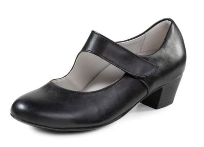 Waldl&auml;ufer, elegante Damen-Pumps, Weite H, mit herausnehmbarem Fu&szlig;bett 