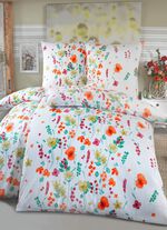 Wundersch&ouml;ne Bettw&auml;sche-Garnitur aus dem Hause "Kaeppel"  ROT