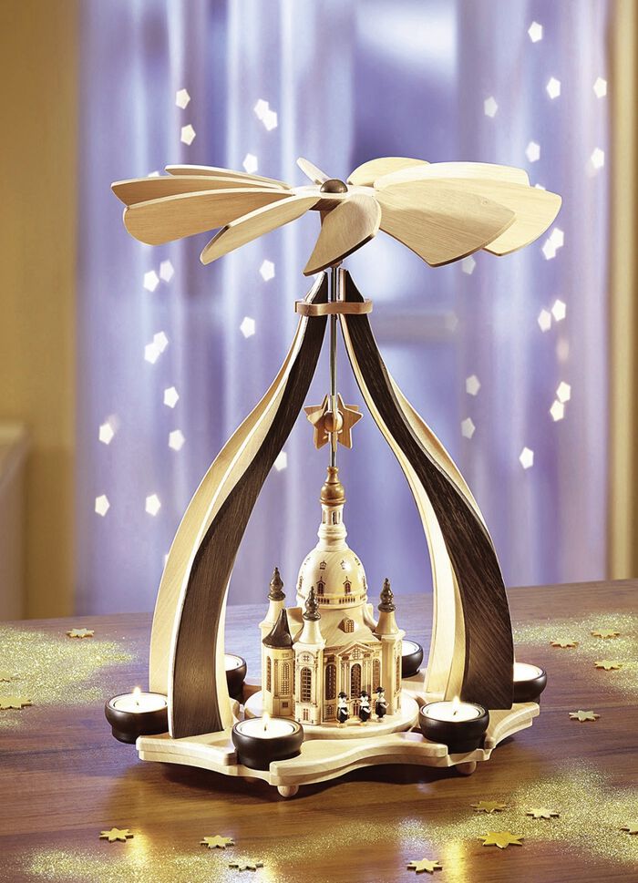 Zeidler Tischpyramide, Dresdner Frauenkirche 