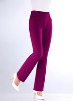 Jerseyhose mit ausgestellter Fu&szlig;weite 
