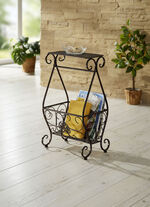 Beistelltisch aus Metall 