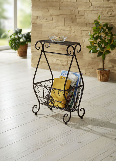 Beistelltisch aus Metall 