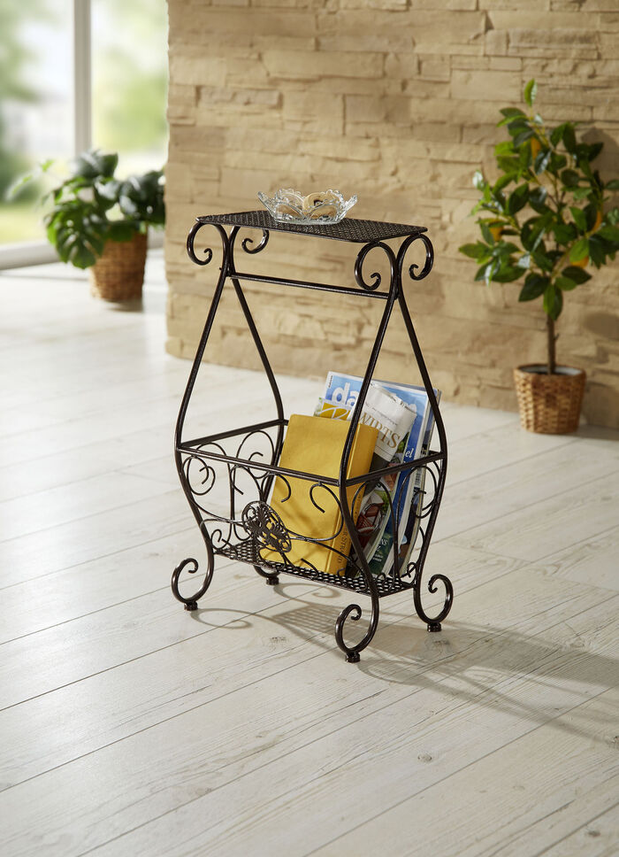 Beistelltisch aus Metall 