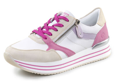 Remonte Schnür-Sneaker aus Nappaleder 