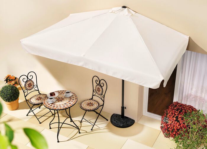 Schirme mit UV-Schutz 50+ BEIGE