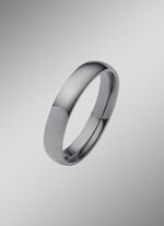 Gl&auml;nzender Trauring aus Tantal 