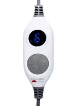 XXL-Heizdecke in Lammfell-Optik BEIGE