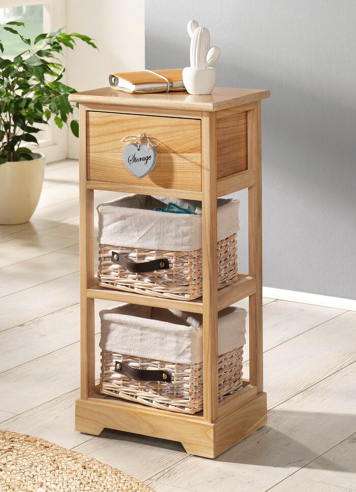 Kommode aus massivem Holz NATUR