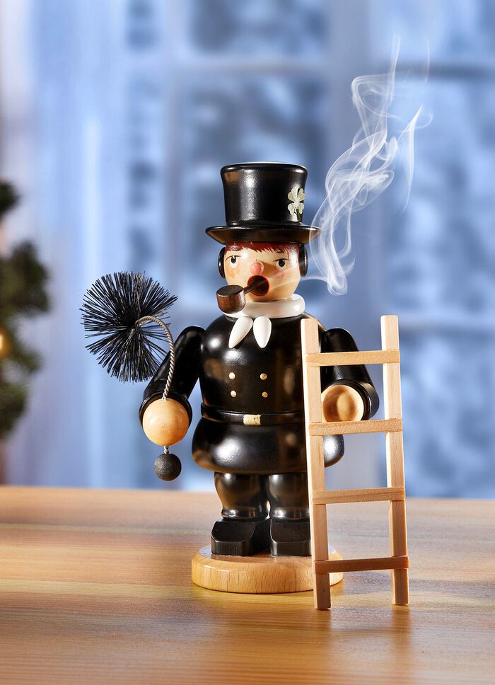 R&auml;ucherm&auml;nnchen aus Holz 