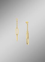 Eleganz in Bewegung: Ohrstecker aus feinem Gold 