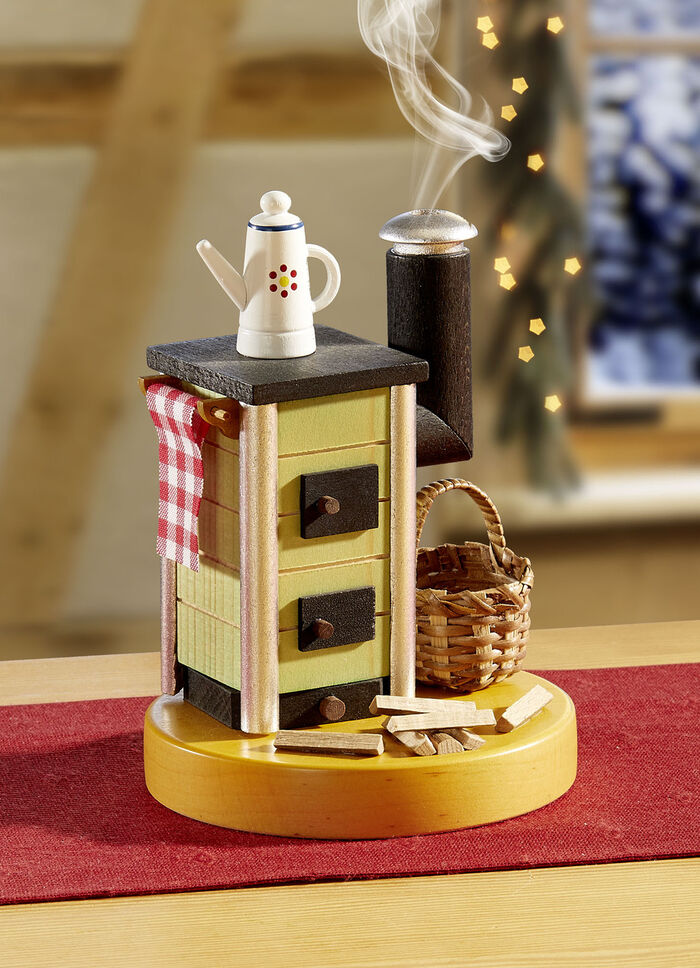 Räucherofen aus dem Erzgebirge GRÜN