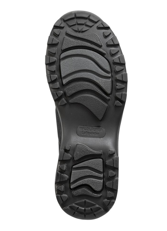 Waldl&auml;ufer Schn&uuml;rschuh aus Rind-Nubukleder DUNKELBLAU