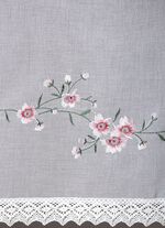 Kurzstore Blumenbl&uuml;ten mit Schlaufen 