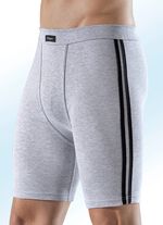 Viererpack Unterhosen mit seitlichen Kontraststreifen, knielang 