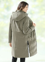 Kurzmantel mit Peach-Touch-Effekt 