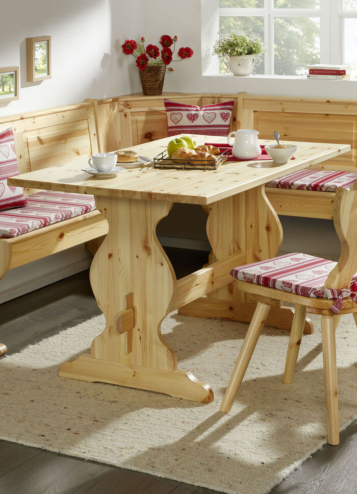 Esstisch aus massivem Kiefernholz 