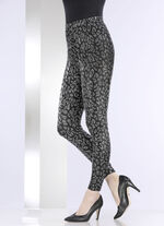 Leggings SCHWARZ-SILBERFARBEN