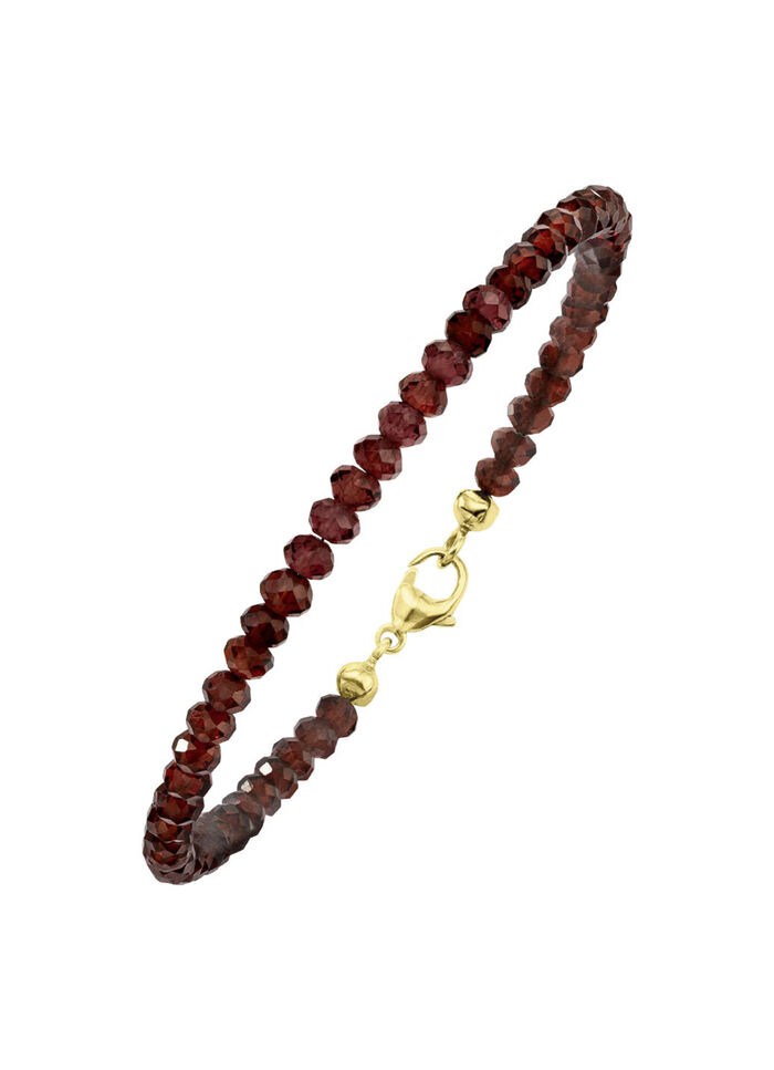 Armband mit echt Rhodolith - ein Highlight für Ihr Handgelenk! 