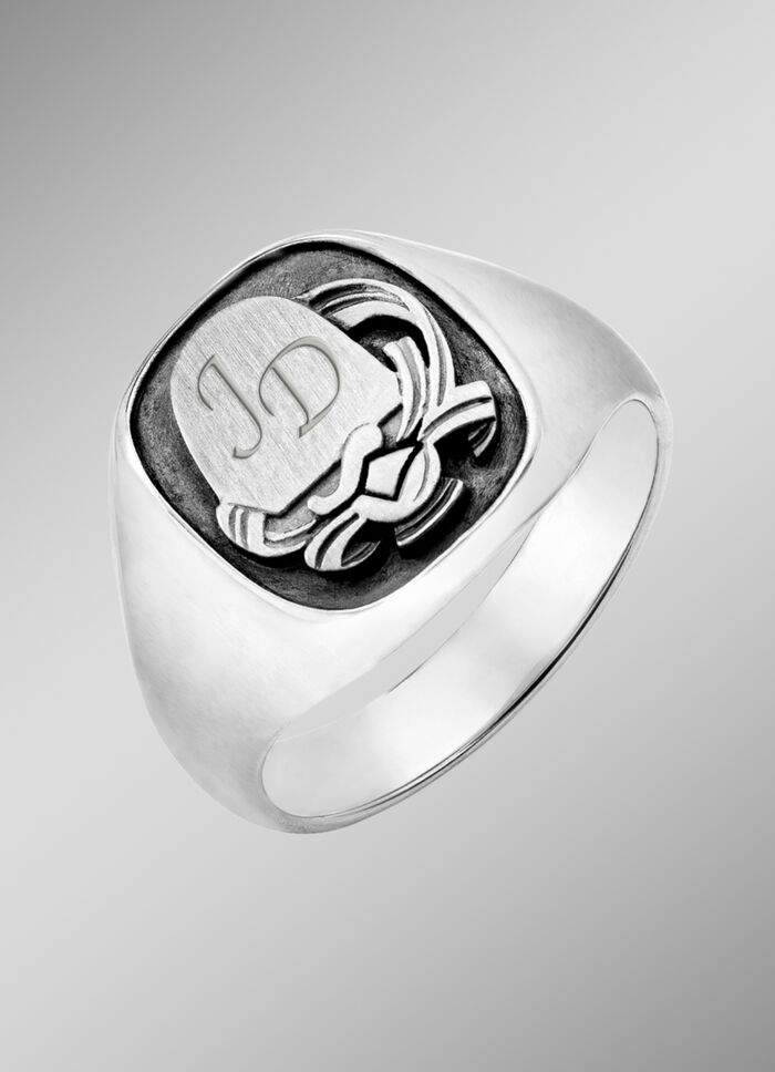 Edler Herrenring aus Silber 