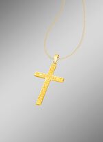 Diamantierter Kreuz-Anh&auml;nger 