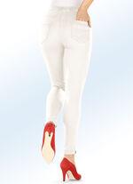 Super softe Jegging-Jeans ECRU