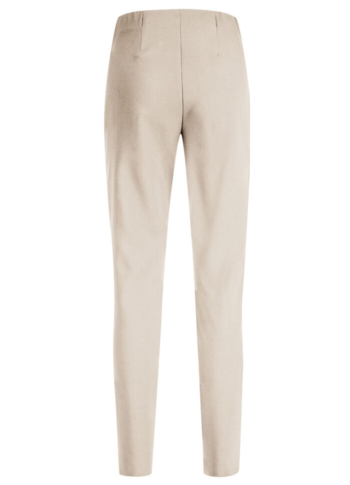 Hose mit angeschnittenem Bund BEIGE