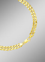 Klassische Panzerketten-Garnitur aus Messing 