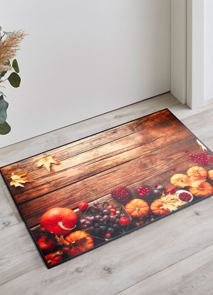 Fußmatte mit Herbst-Motiv 