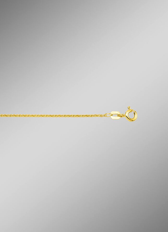 Zopfkette aus Gold 