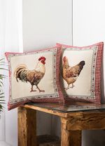 Kissenbezug mit praktischem Rei&szlig;verschluss 