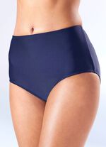 Zweierpack Bikinihosen, in h&ouml;her geschnittener Form, mit formendem Vorderfutter 