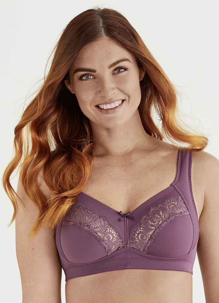 Swegmark of Sweden BH mit Spitzeneinsätzen PFLAUME