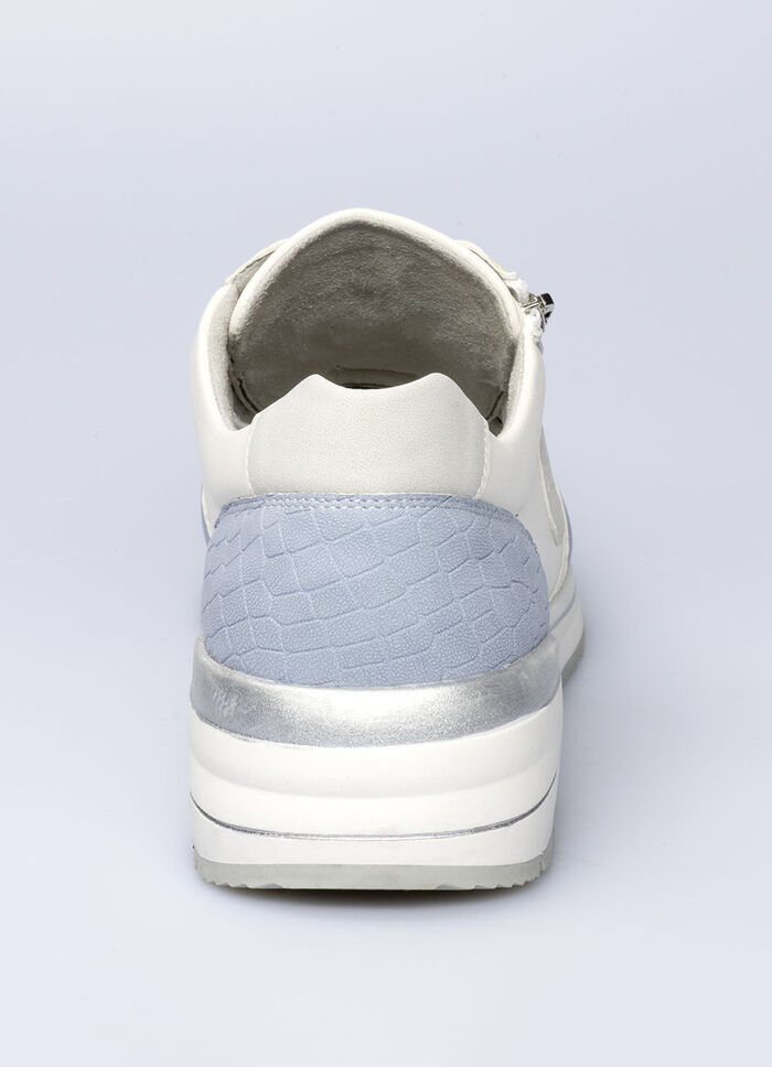 Komfort-Sneaker Simone in Leder- und Veloursleder-Optik 