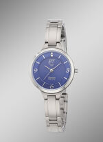 ETT-Solar-Damenuhr mit Quarzuhrwerk 