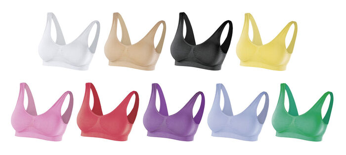 SLIMmaxx Nahtloser Super-BH, 9er-Set 