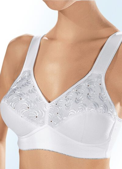 Speidel Zweierpack BH mit Stickerei in den Obercups 