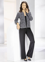 Blusenjacke mit Stehkragen 