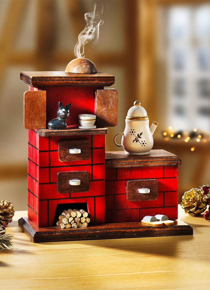 Räucherofen aus Holz 