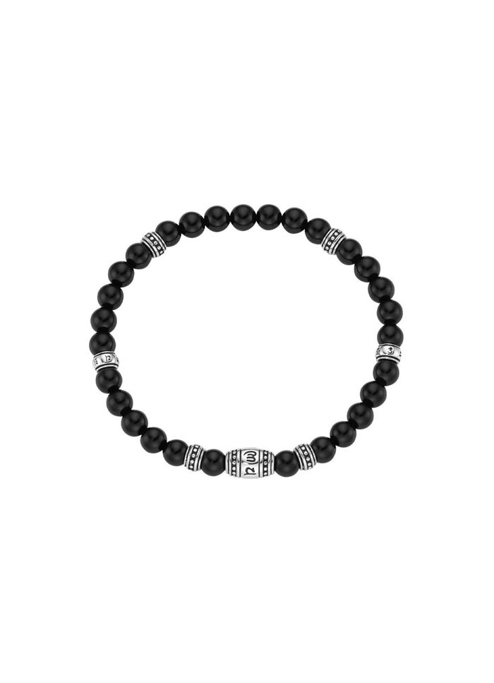 Maskulines Armband mit tibetischen Symbolen 