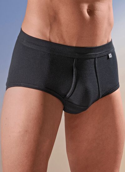 Pfeilring Dreierpack Slips aus Feinripp 