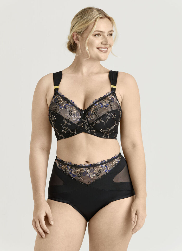 Miss Mary Bügel-BH mit effektvoller Tüllstickereispitze 