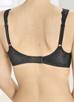 Triumph-Stellina B&uuml;gel-BH mit Jacquardmuster SCHWARZ