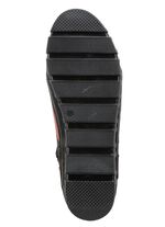 Gemini Schn&uuml;r-Bootie mit Knitter-Struktur 