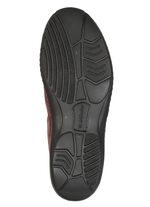 Waldl&auml;ufer, bequeme Damen-Slipper, Weite K, mit herausnehmbarem Fu&szlig;bett BURGUND