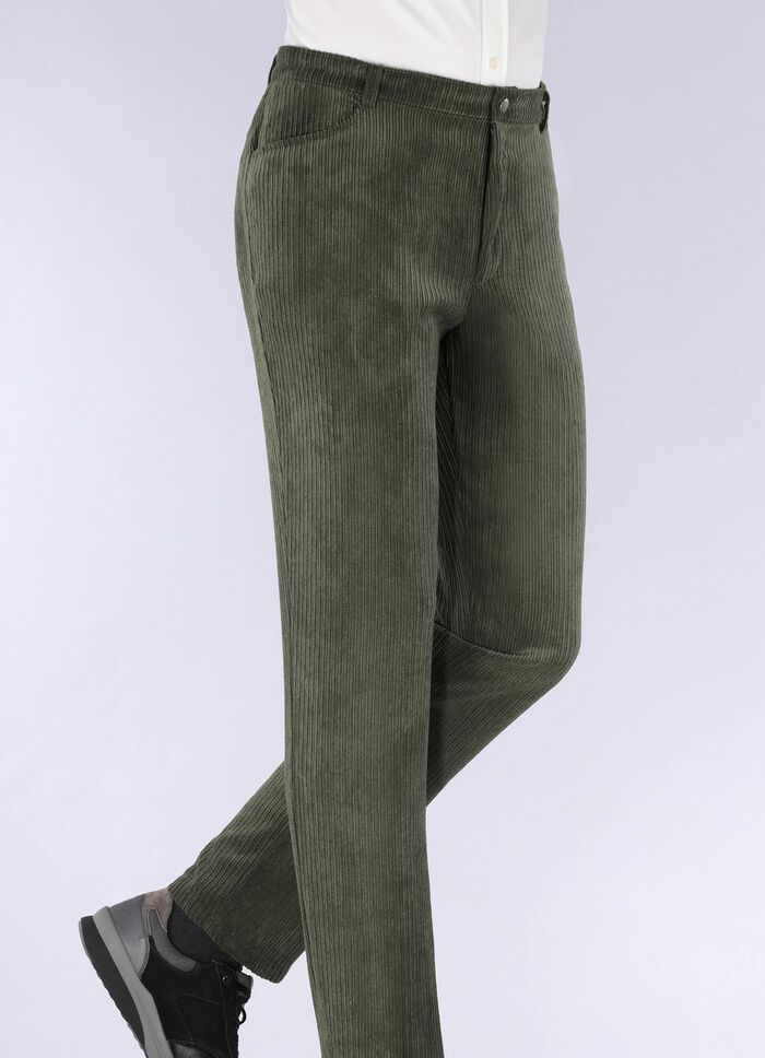 "Klaus Modelle"-Hose in 4 Farben DUNKELGR&Uuml;N
