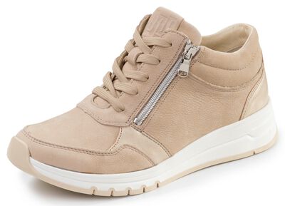 Waldl&auml;ufer, bequeme Damen-Boots, Weite H, mit herausnehmbarem Fu&szlig;bett 