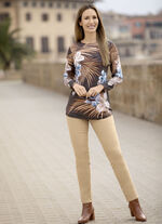 Edeljeans in 5-Pocket-Form SAND