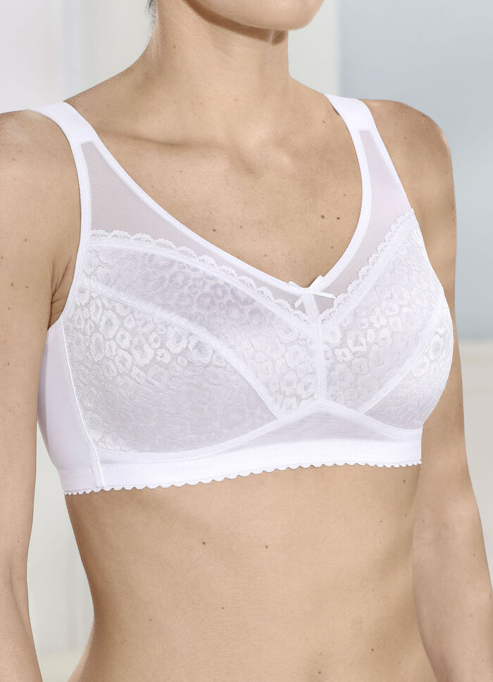 BH mit glänzendem Jacquarddessin 