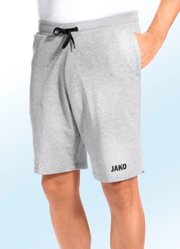 "Jako"-Shorts in 3 Farben HELLGRAU MELIERT