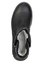 ELENA EDEN, gefütterte Damen-Boots, Winterschuhe, Weite G, mit herausnehmbarem Fußbett SCHWARZ